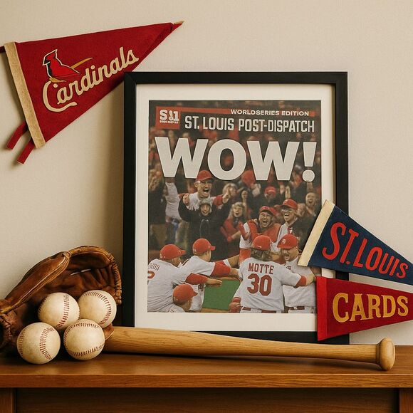 St. Louis Post Dispatch Other - 3 St. Louis Post-Dispatch 2011 Cardinals Newspapers – NL Champs & World Series